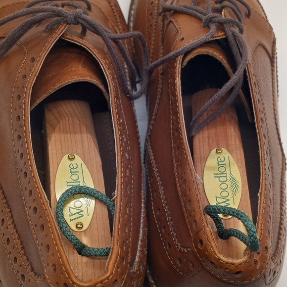 Men's Aston Grey Size 10 1/2 Laced Front Case Shoes w/adjusted Woodlawn Stretche - Picture 10 of 12